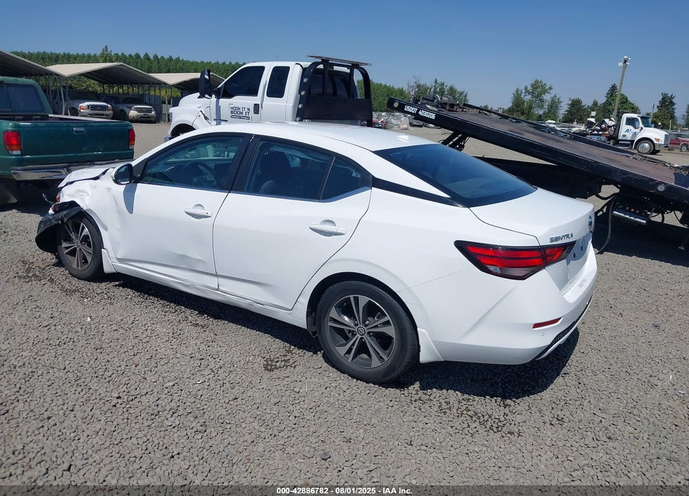 2022 NISSAN SENTRA SV XTRONIC CVT VIN: 3N1AB8CV4NY233528