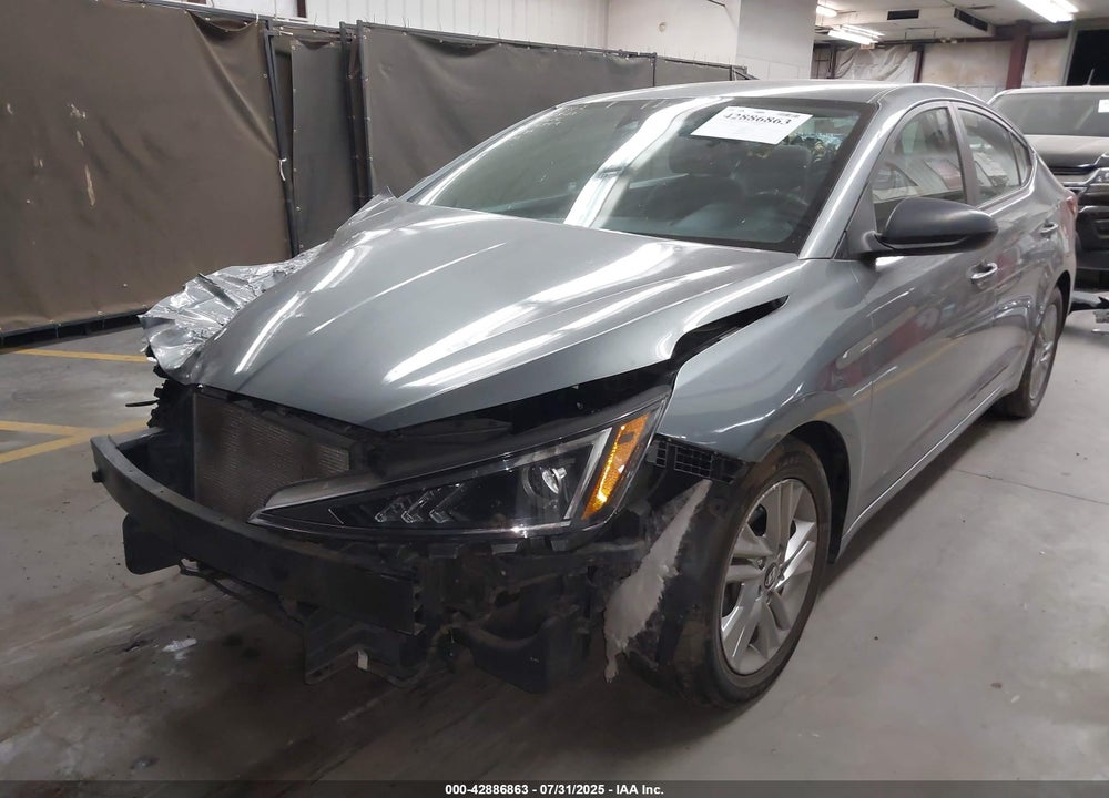 2019 HYUNDAI ELANTRA VIN: KMHD84LF5KU734349