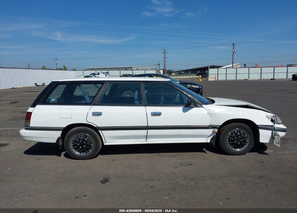 1992 SUBARU LEGACY L VIN: 4S3BJ6326N7904424