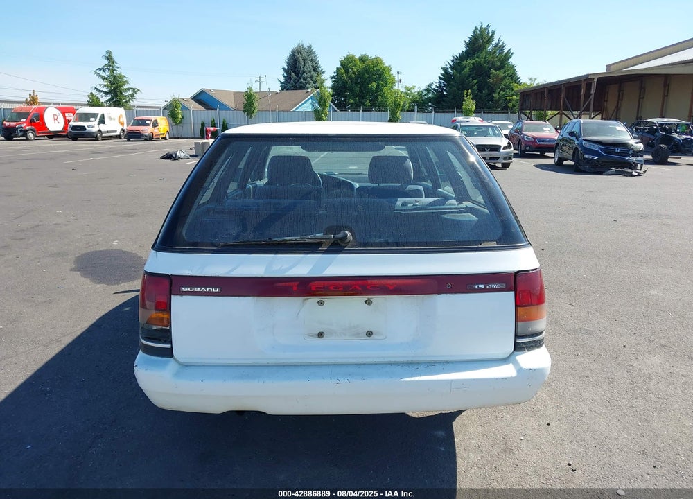 1992 SUBARU LEGACY L VIN: 4S3BJ6326N7904424