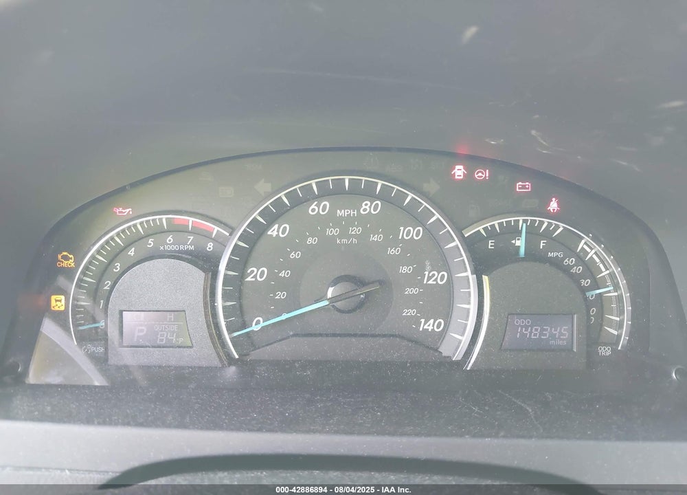 2012 TOYOTA CAMRY VIN: 4T1BF1FK1CU613923