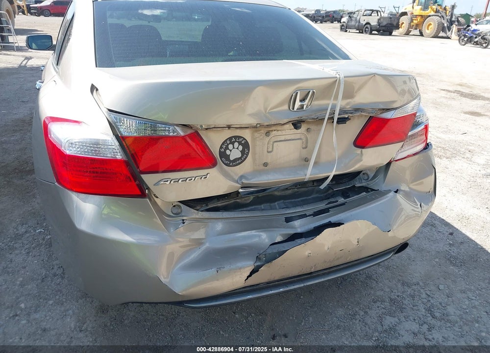 2013 HONDA ACCORD VIN: 1HGCR2F74DA259451