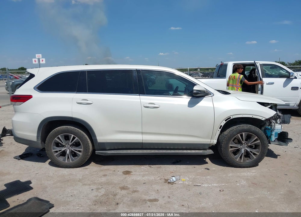 2019 TOYOTA HIGHLANDER VIN: 5TDZZRFH7KS336243