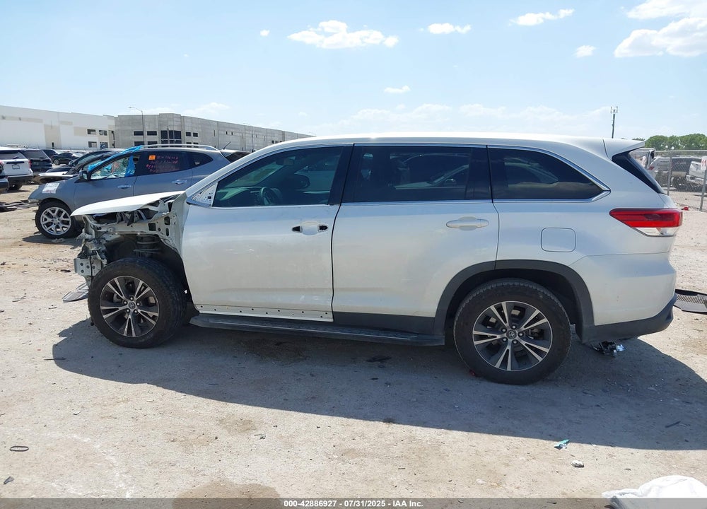 2019 TOYOTA HIGHLANDER VIN: 5TDZZRFH7KS336243