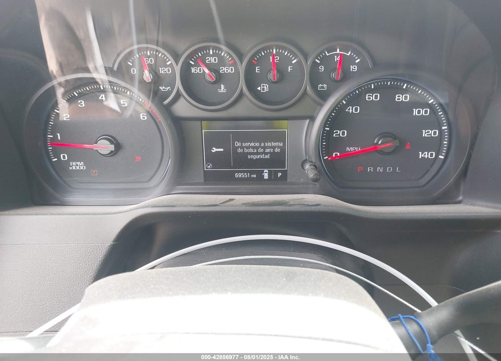 2021 CHEVROLET SILVERADO 2500 VIN: 1GC2WLE72MF206373