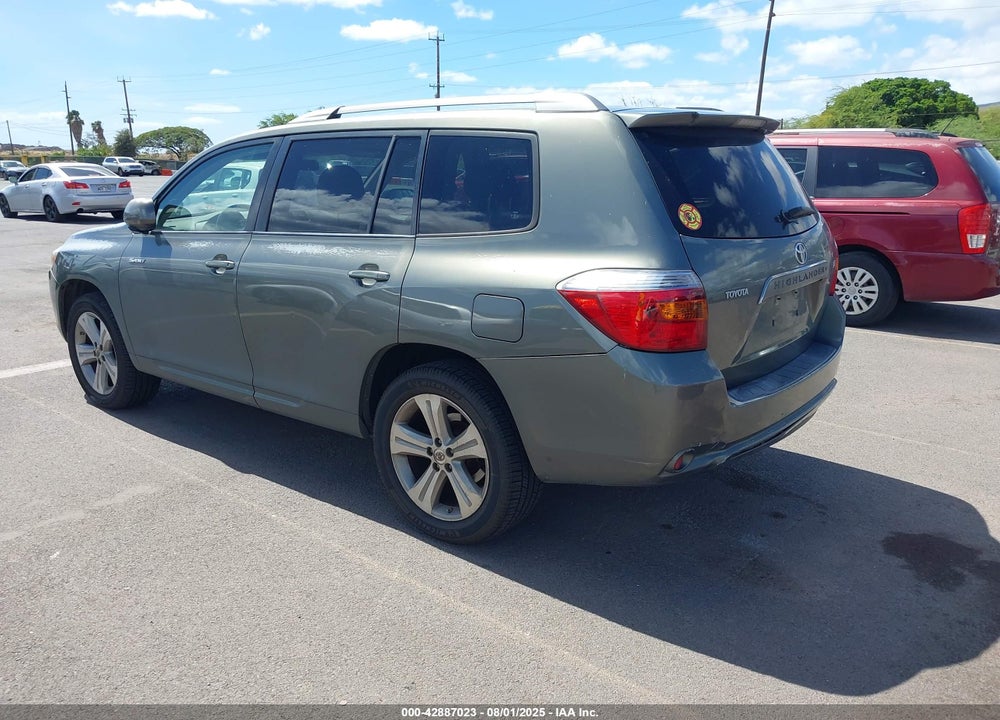 2008 TOYOTA HIGHLANDER SPORT VIN: JTEDS43A382030774