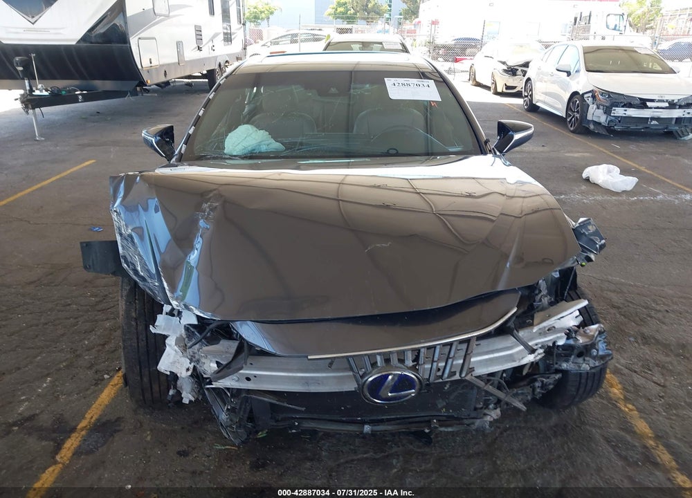 2022 LEXUS ES 300H VIN: 58ACA1C19NU022801