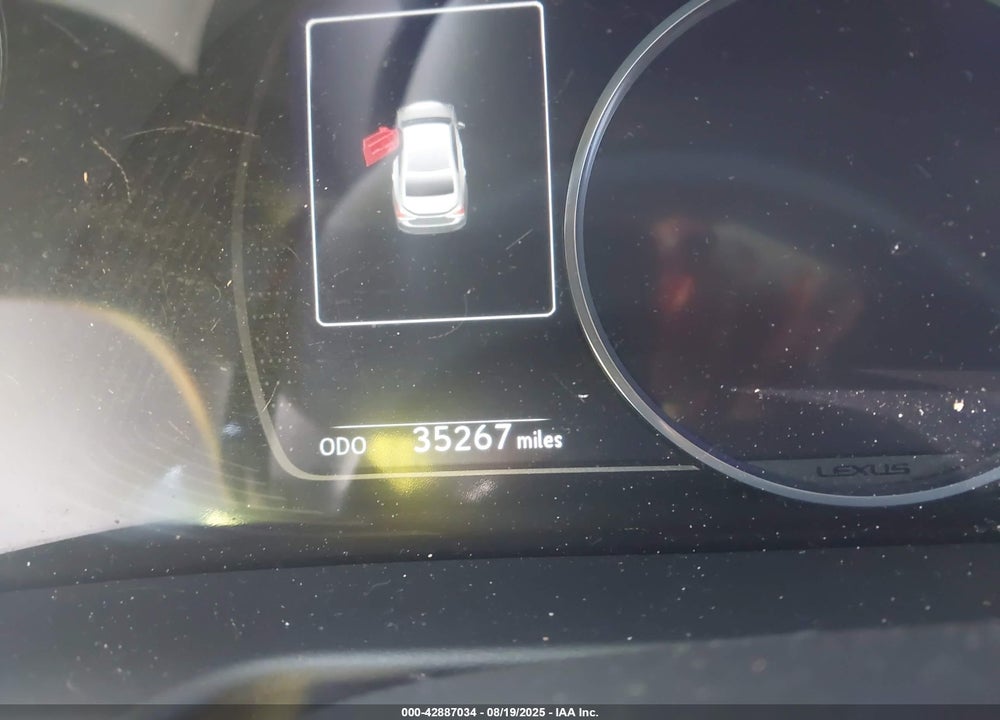 2022 LEXUS ES 300H VIN: 58ACA1C19NU022801