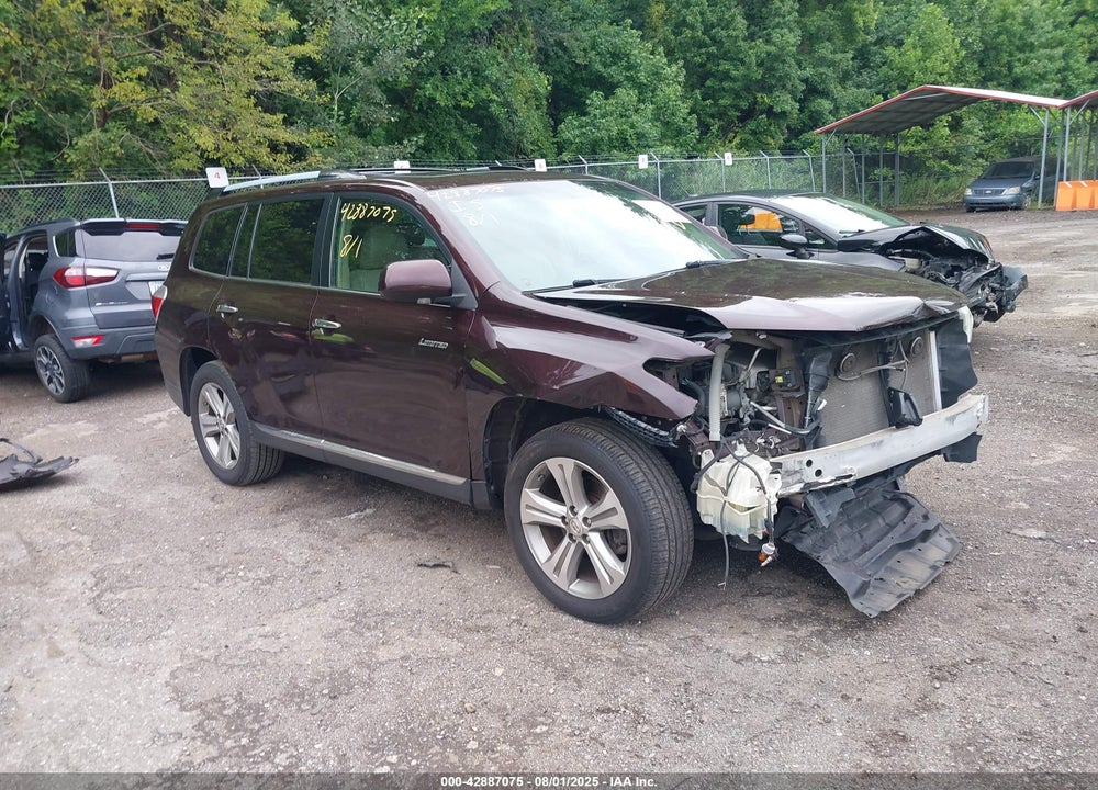 2011 TOYOTA HIGHLANDER LIMITED V6 VIN: 5TDDK3EHXBS090317