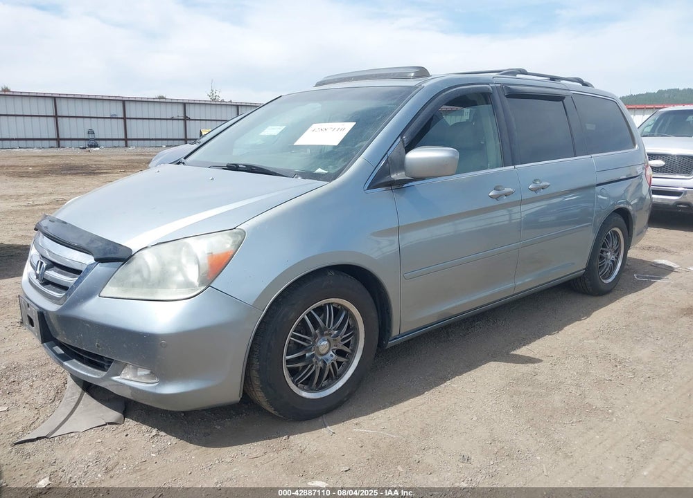 2006 HONDA ODYSSEY TOURING VIN: 5FNRL38886B123453