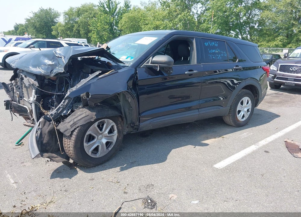 2020 FORD POLICE INTERCEPTOR UTILITY VIN: 1FM5K8AB7LGB24014