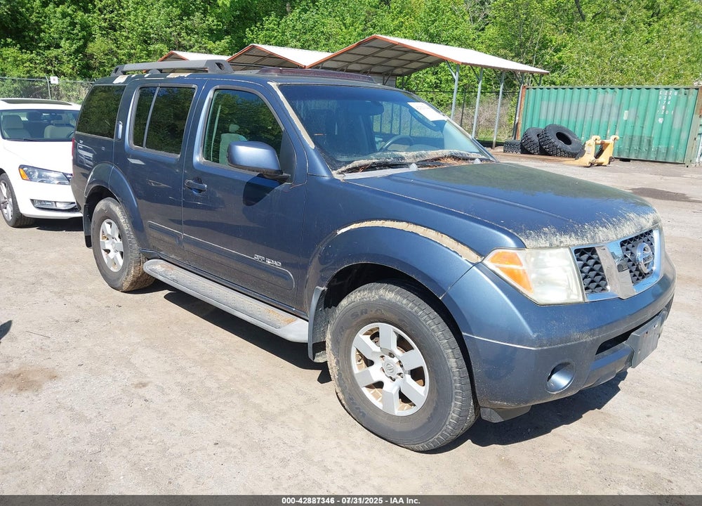 2005 NISSAN PATHFINDER SE OFF-ROAD VIN: 5N1AR18W45C744162