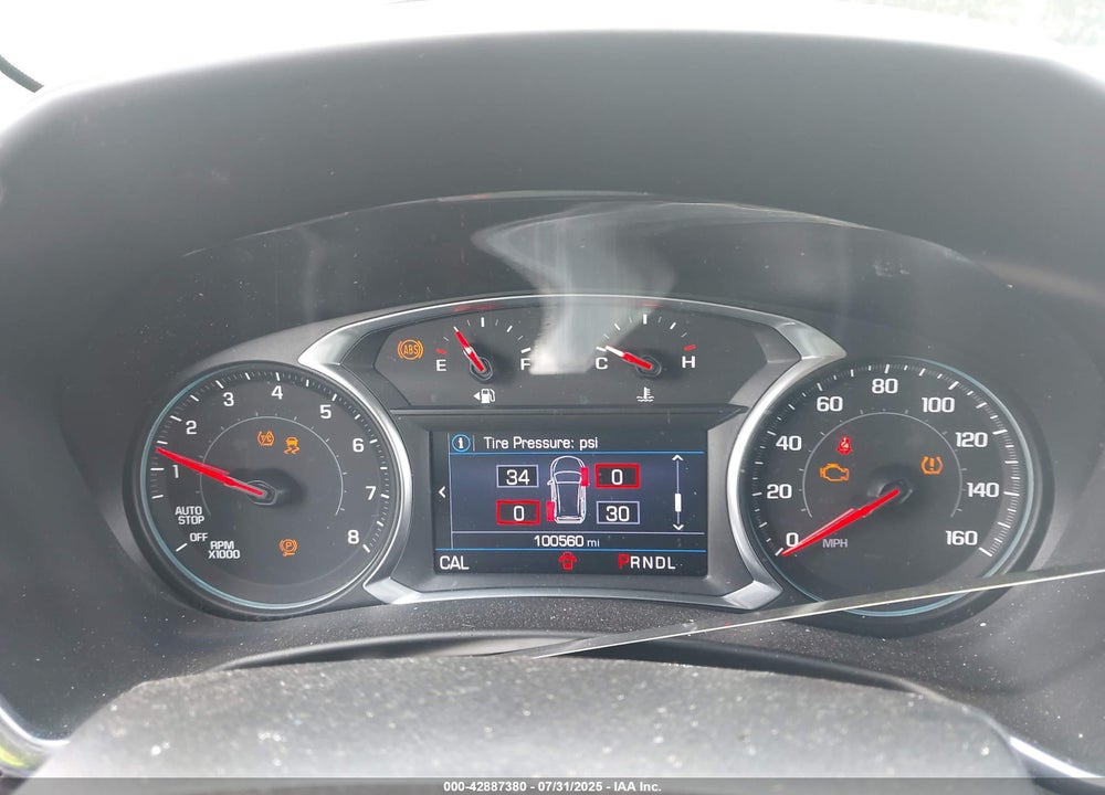 2020 CHEVROLET EQUINOX VIN: 2GNAXLEXXL6205724