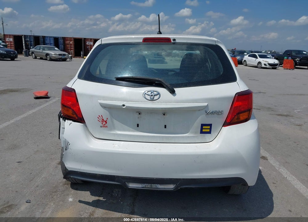2015 TOYOTA YARIS VIN: VNKKTUD34FA046615