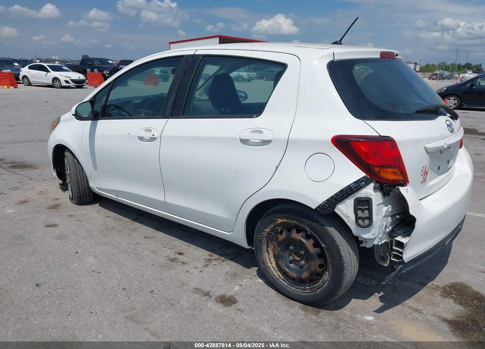 2015 TOYOTA YARIS VIN: VNKKTUD34FA046615