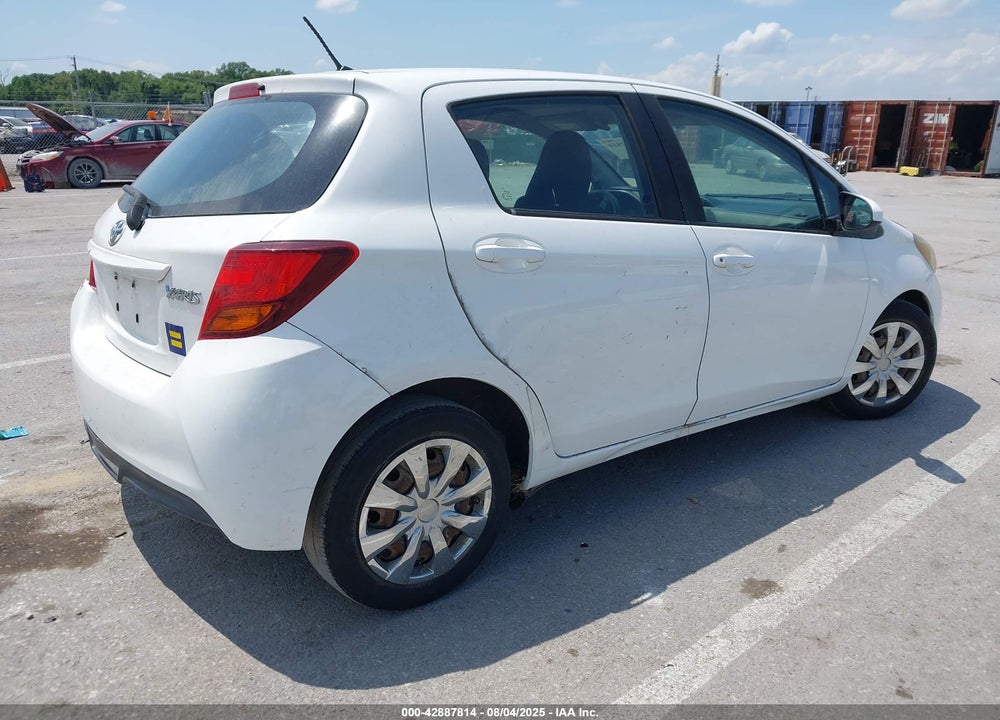 2015 TOYOTA YARIS VIN: VNKKTUD34FA046615