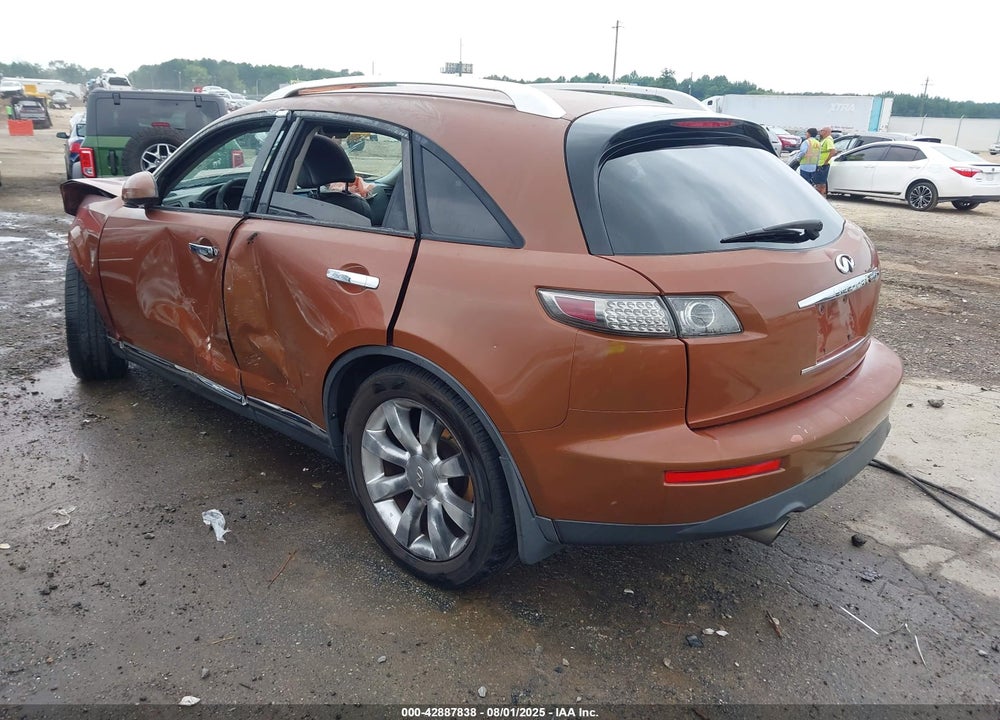 2007 INFINITI FX35 VIN: JNRAS08U37X100844