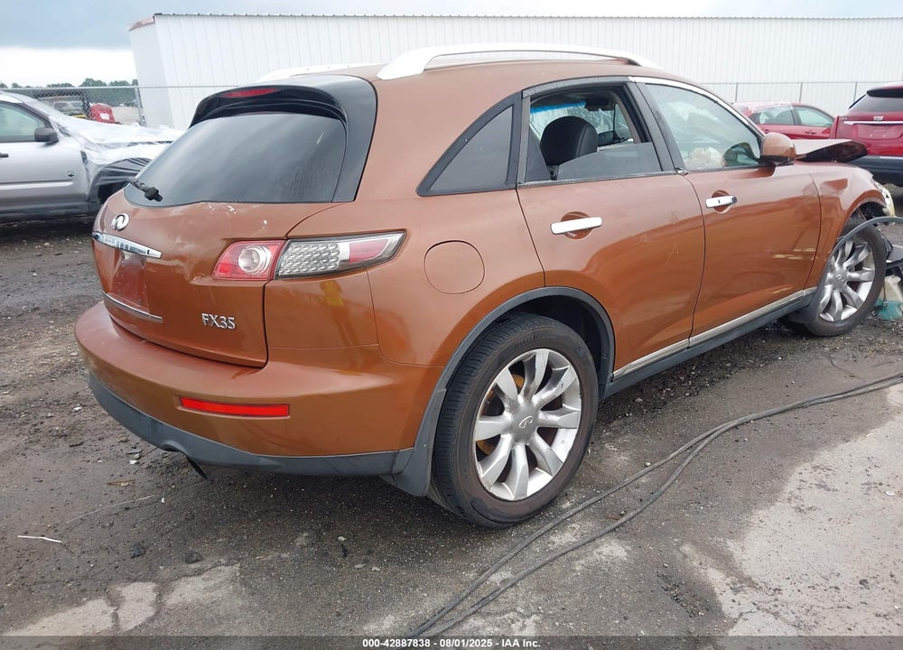 2007 INFINITI FX35 VIN: JNRAS08U37X100844