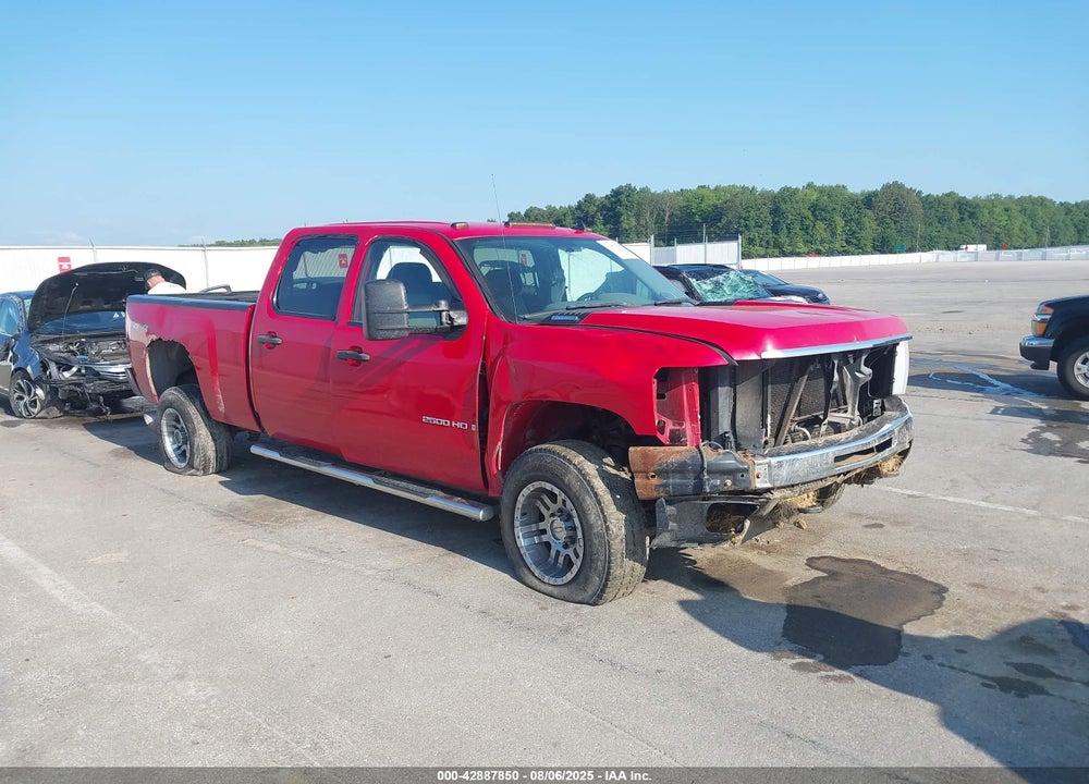 2008 CHEVROLET SILVERADO 2500HD WORK TRUCK VIN: 1GCHK23638F101101