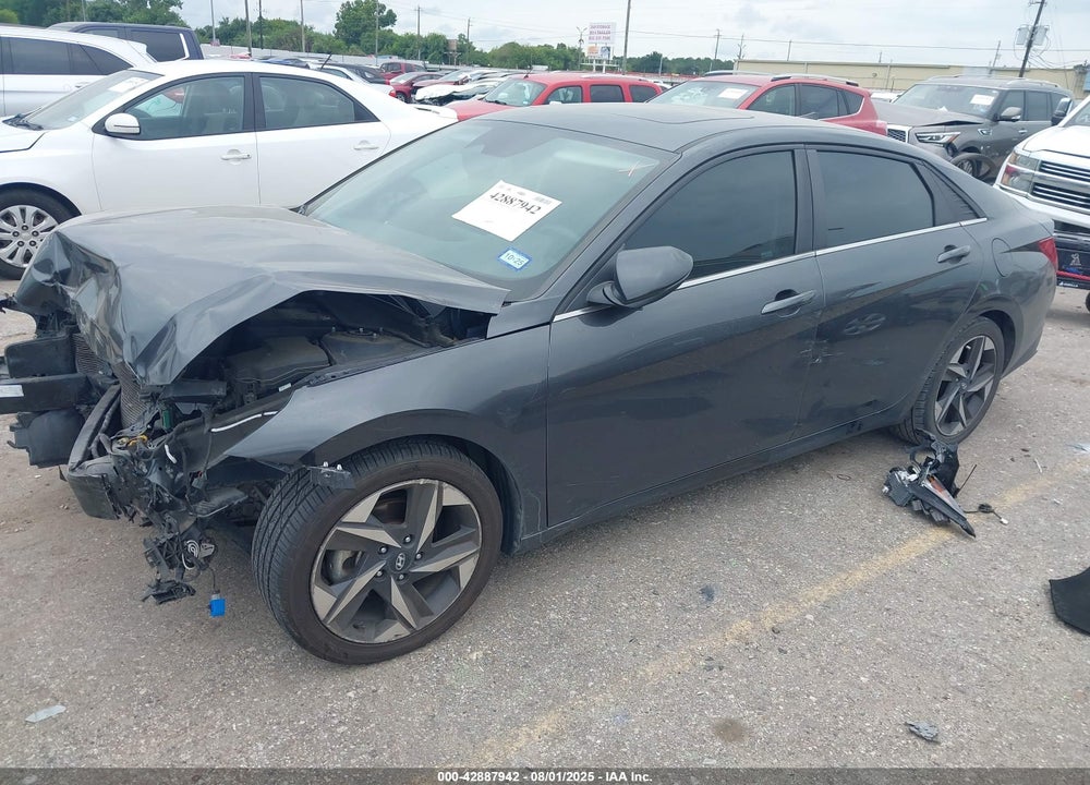 2021 HYUNDAI ELANTRA LIMITED VIN: 5NPLP4AG6MH029765