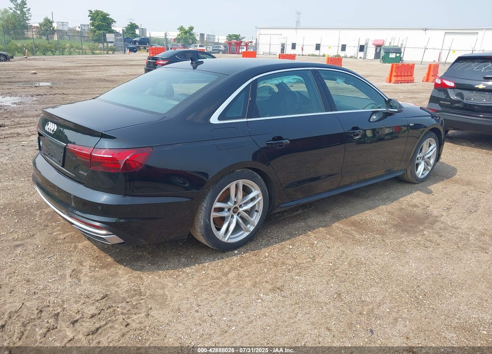 2024 AUDI A4 VIN: WAUEAAF41RN009256