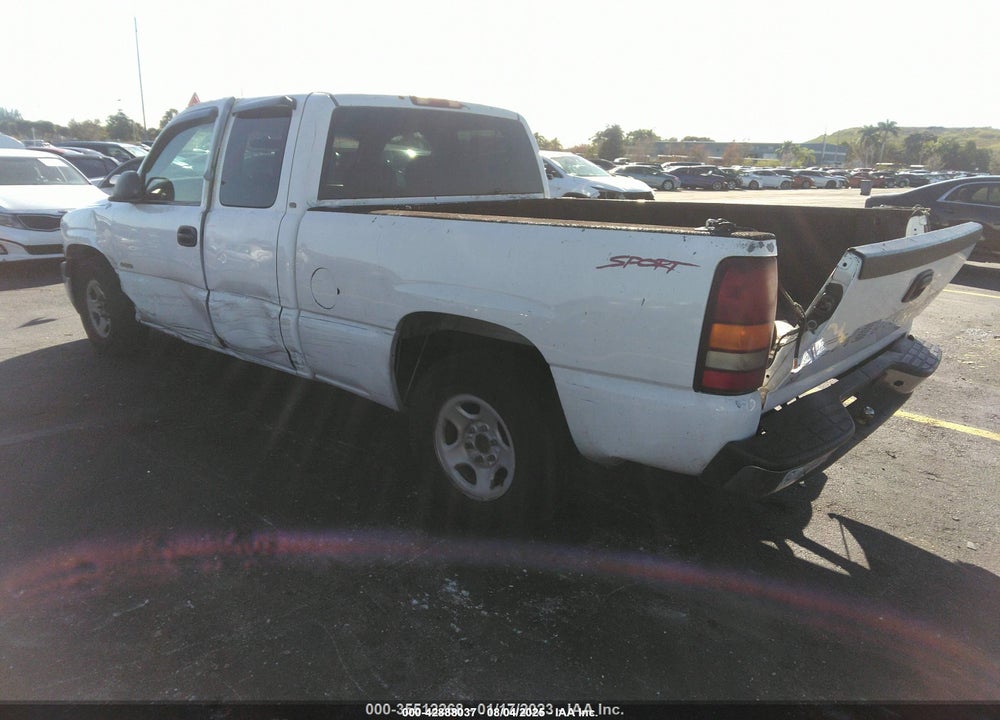 2002 CHEVROLET SILVERADO 1500 VIN: 2GCEC19V621309531