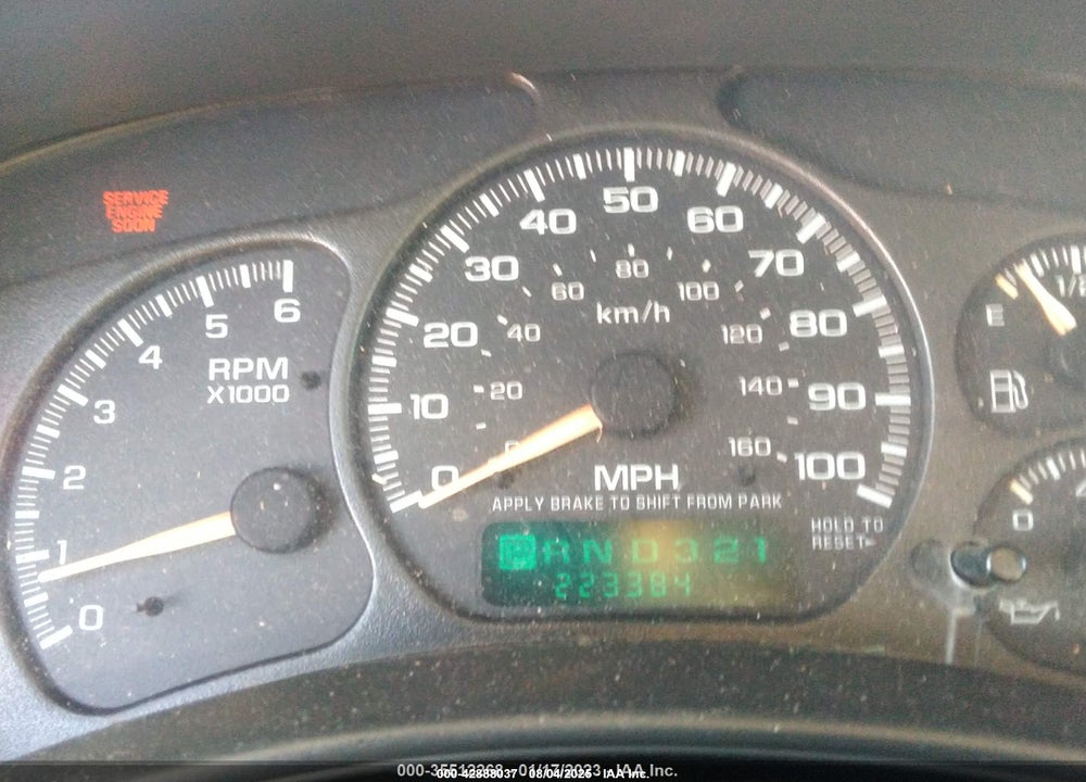 2002 CHEVROLET SILVERADO 1500 VIN: 2GCEC19V621309531