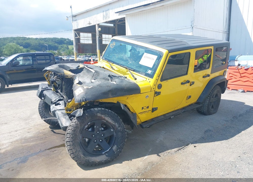 2008 JEEP WRANGLER UNLIMITED X VIN: 1J4GA39178L632670