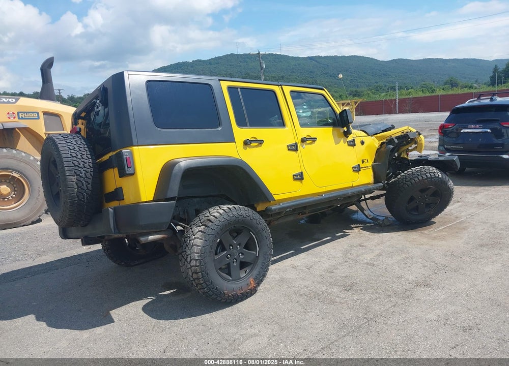 2008 JEEP WRANGLER UNLIMITED X VIN: 1J4GA39178L632670