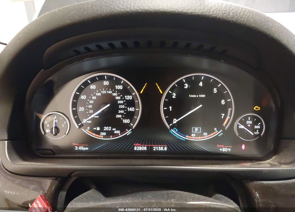 2016 BMW 5 SERIES VIN: WBA5A7C58GG152304