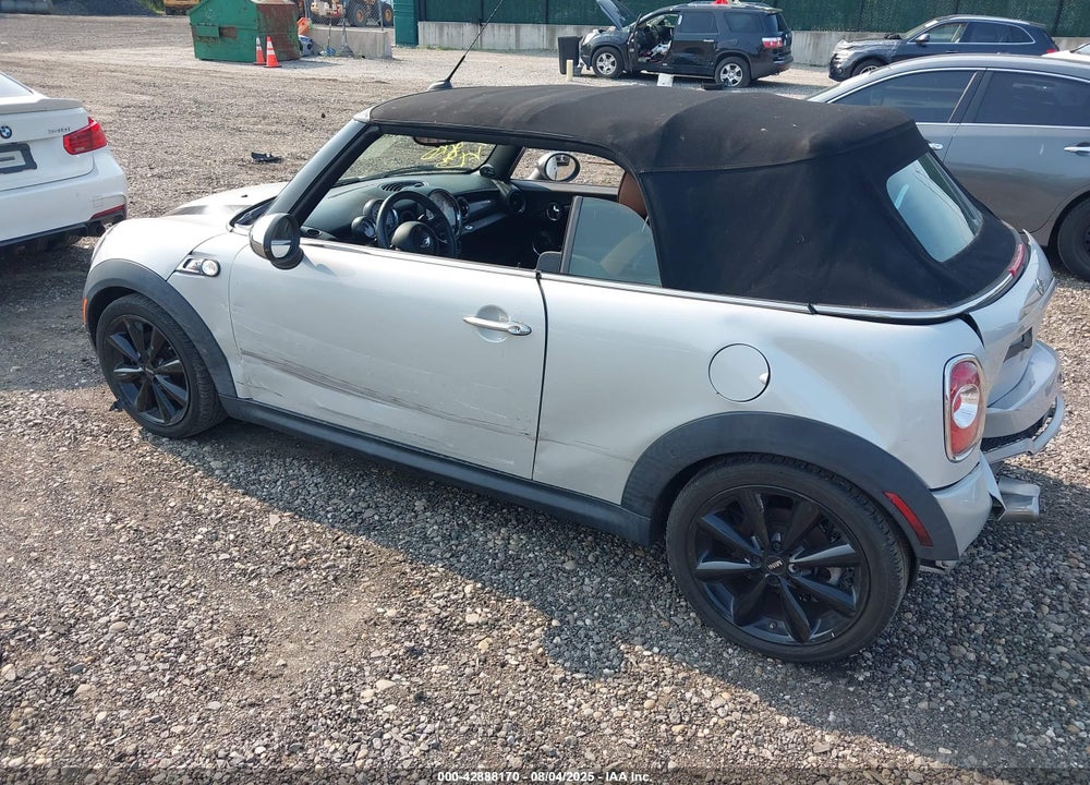 2014 MINI CONVERTIBLE VIN: WMWZP3C56ET707697