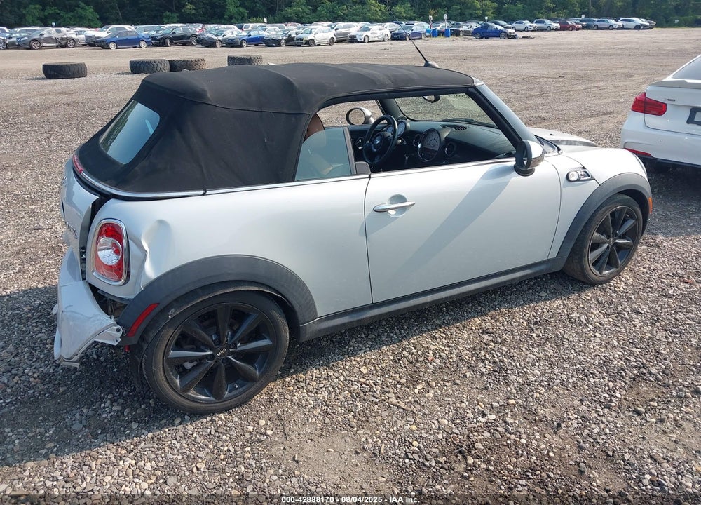 2014 MINI CONVERTIBLE VIN: WMWZP3C56ET707697