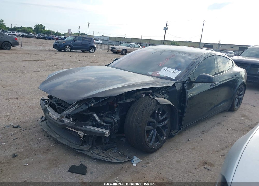 2021 TESLA MODEL S PLAID TRI MOTOR ALL-WHEEL DRIVE VIN: 5YJSA1E66MF437324