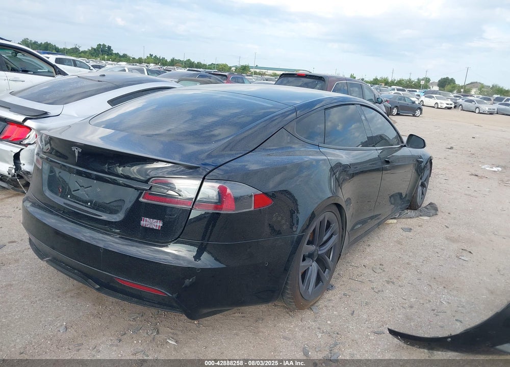 2021 TESLA MODEL S PLAID TRI MOTOR ALL-WHEEL DRIVE VIN: 5YJSA1E66MF437324