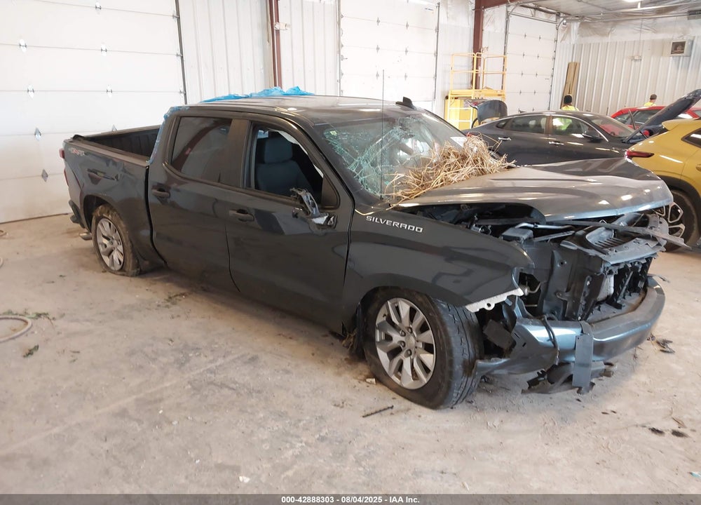 2019 CHEVROLET SILVERADO 1500 CUSTOM VIN: 1GCPYBEH6KZ414965