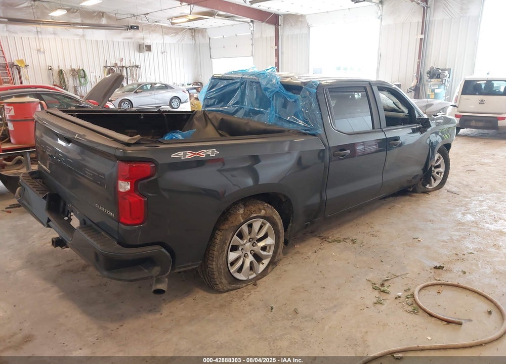 2019 CHEVROLET SILVERADO 1500 CUSTOM VIN: 1GCPYBEH6KZ414965