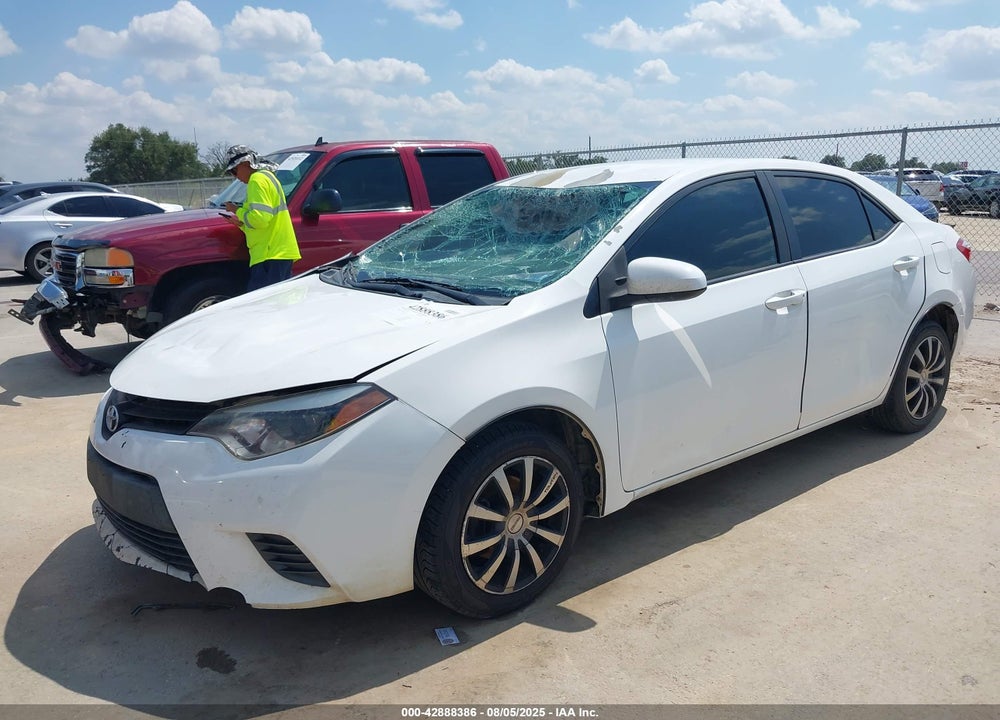 2016 TOYOTA COROLLA VIN: 5YFBURHE5GP452351