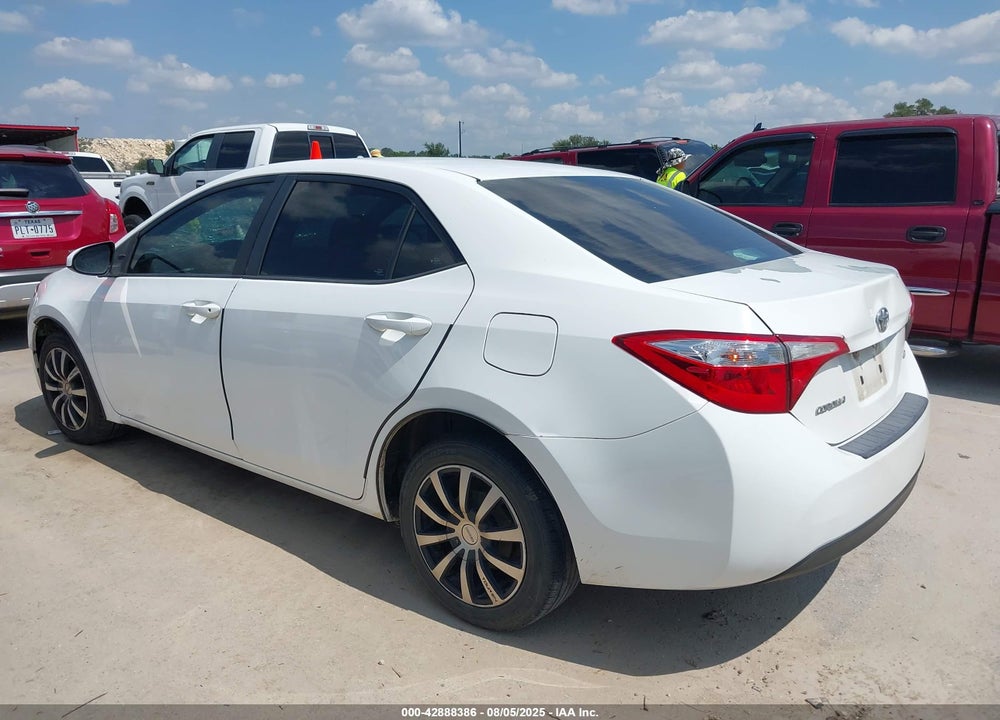2016 TOYOTA COROLLA VIN: 5YFBURHE5GP452351