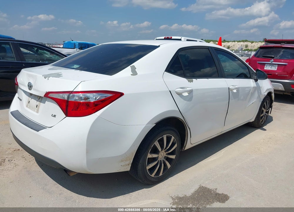 2016 TOYOTA COROLLA VIN: 5YFBURHE5GP452351