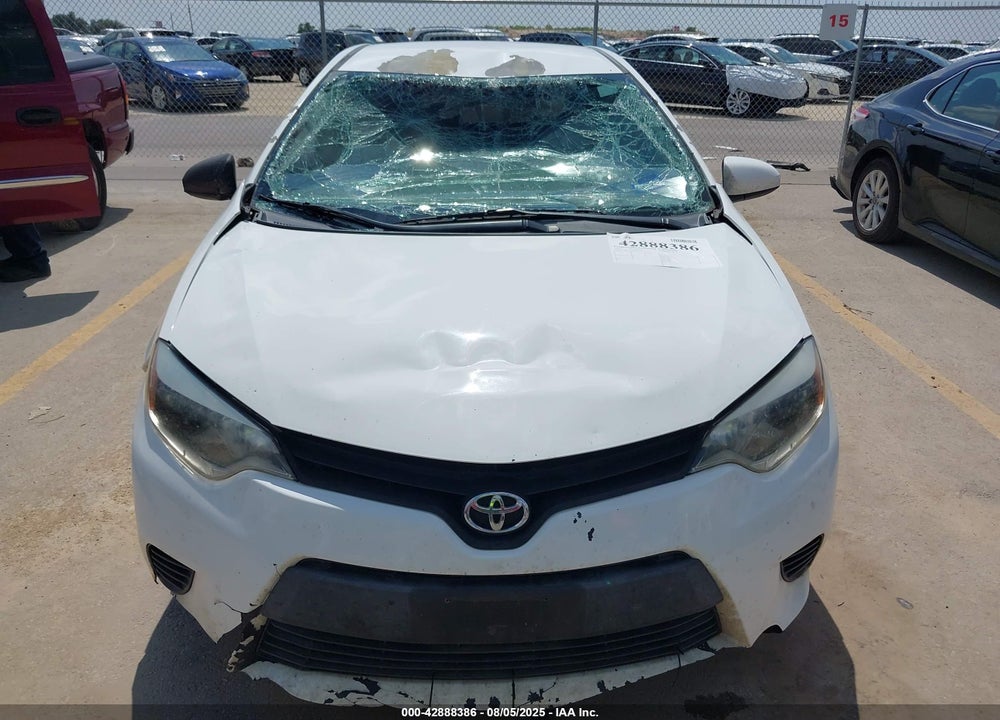 2016 TOYOTA COROLLA VIN: 5YFBURHE5GP452351