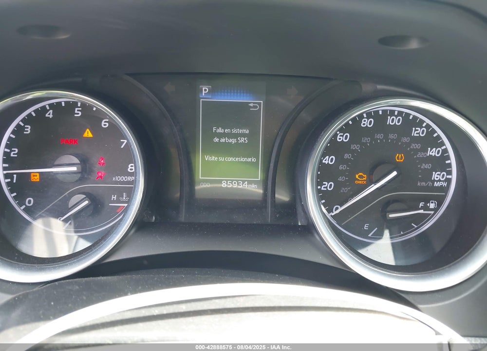 2020 TOYOTA CAMRY VIN: 4T1G11AK8LU344539