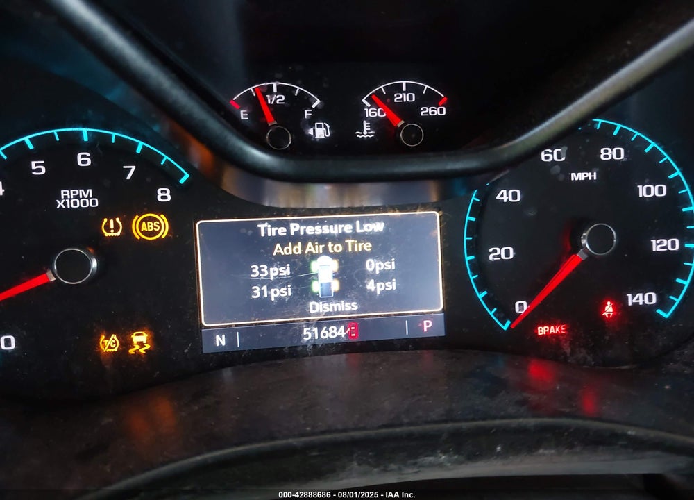 2019 CHEVROLET COLORADO VIN: 1GCGTEEN9K1129813