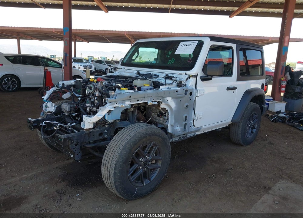2024 JEEP WRANGLER 2-DOOR SPORT S 4X4 VIN: 1C4PJXAG1RW272227