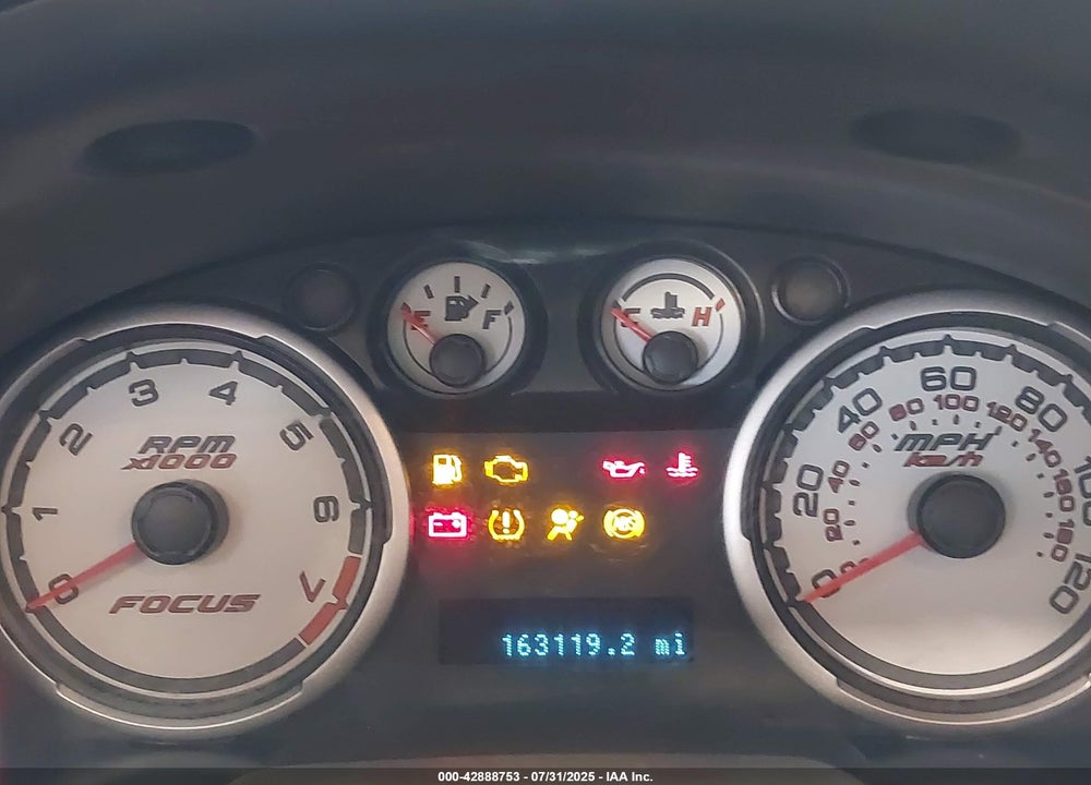 2009 FORD FOCUS VIN: 1FAHP36N09W120707