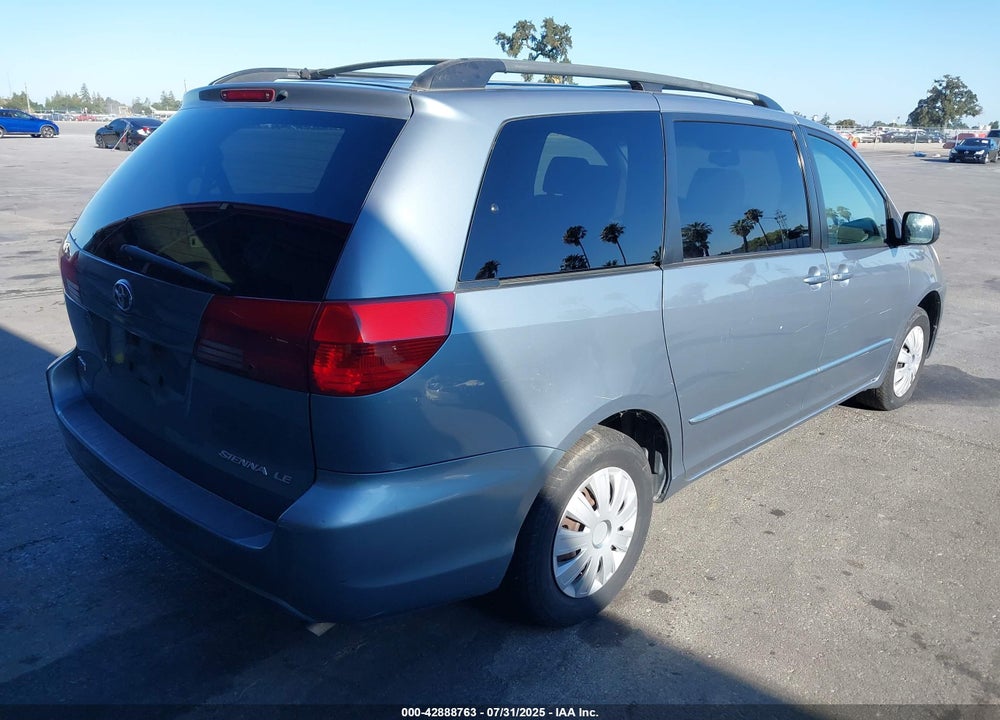 2004 TOYOTA SIENNA LE VIN: 5TDZA23C74S090062