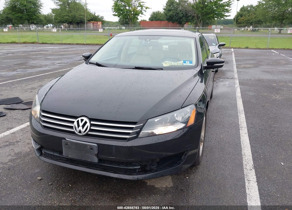 2013 VOLKSWAGEN PASSAT VIN: 1VWBP7A35DC108170