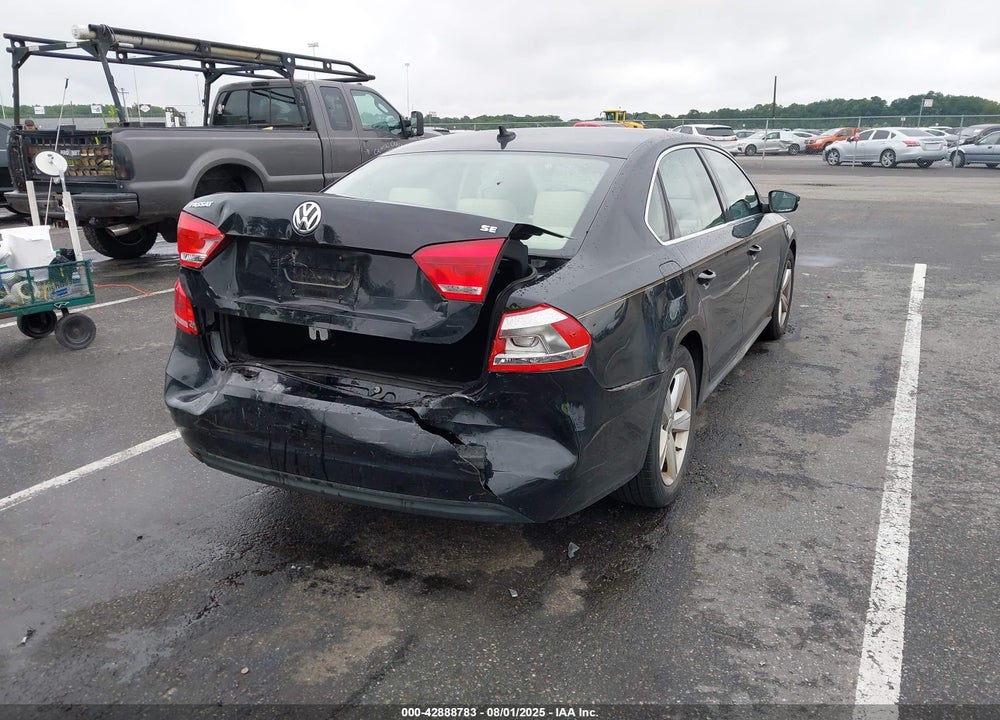 2013 VOLKSWAGEN PASSAT VIN: 1VWBP7A35DC108170