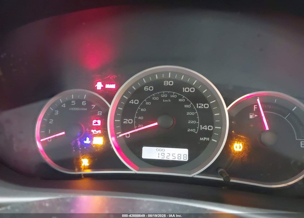 2009 SUBARU IMPREZA OUTBACK SPORT VIN: JF1GH63669G803903