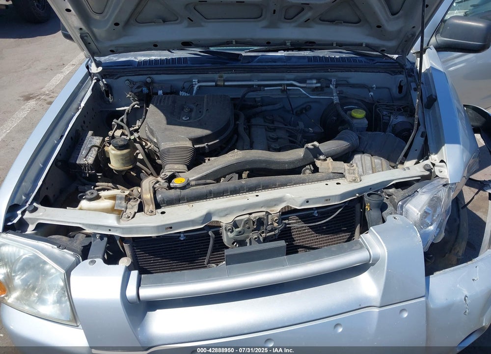 2004 NISSAN FRONTIER XE VIN: 1N6DD26T24C473533