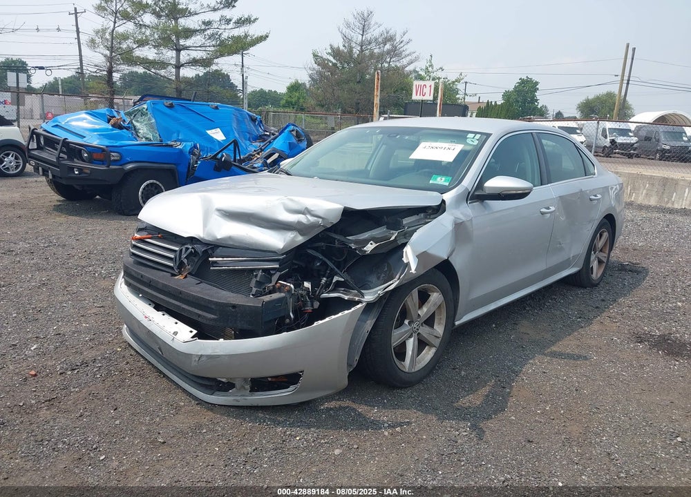2012 VOLKSWAGEN PASSAT VIN: 1VWBP7A39CC099570